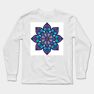 Purple and teal Long Sleeve T-Shirt